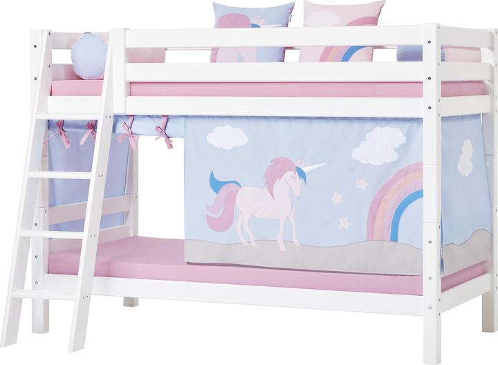 Image du produit Hoppekids Échelle pour lit superposé ECO Luxury et lit de mi-hauteur, inclinée, blanche