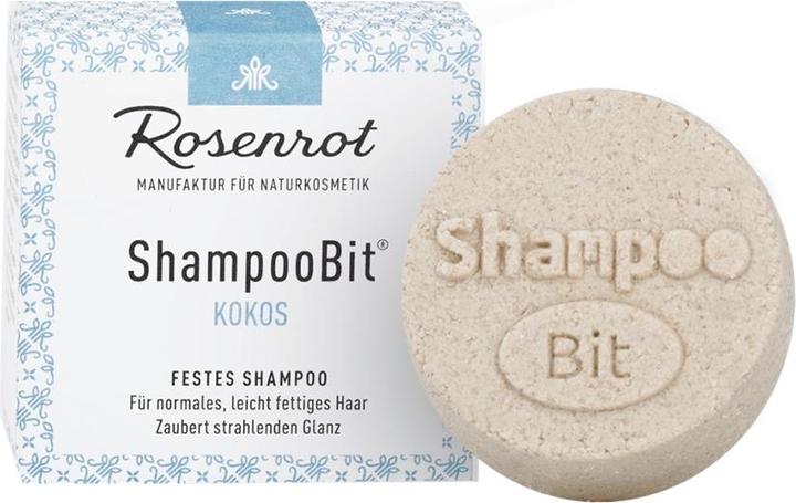 Rosenrot ShampooBit Kokos (Festes Shampoo)