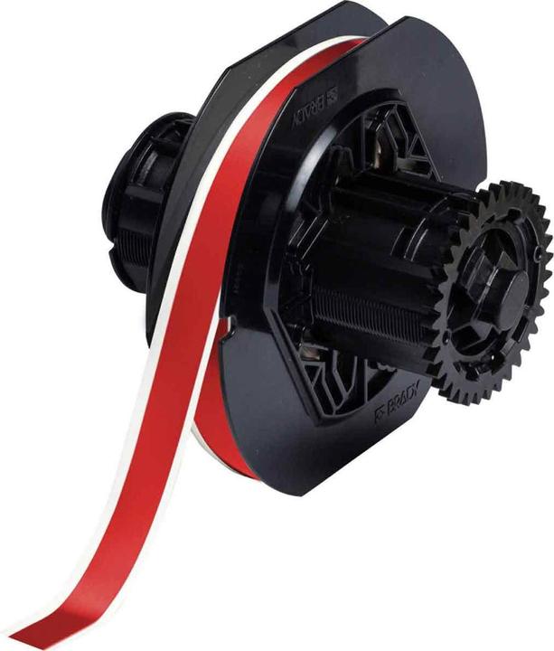 Immagine prodotto Brady B30C-500-7569-RD, vinile standard, rosso, lucido, 12,70 mm x 30,00 m, continuo