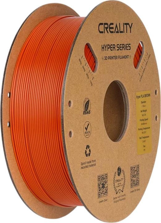 Immagine prodotto Creality Hyper PLA (PLA, 1.75 mm, 1000 g, Marrone)