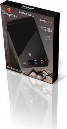 Produktbild BerlingerHaus Digitale Küchenwaage max. 5 kg Black Rose Collection