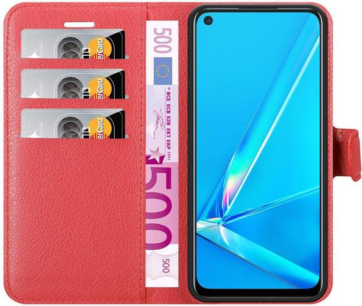 Actual product image Cadorabo Book with stand function cover (Oppo A92)