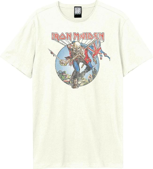 Actual product image Amplified Unisex Adult Trooper Iron Maiden T-Shirt (XXL)