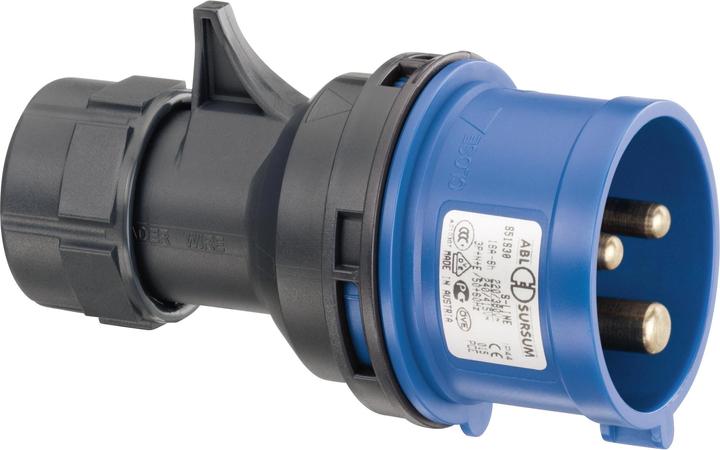 ABL CEE plug (CEE 16/3)