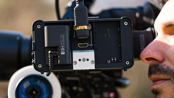 Actual product image SmallHD DCA5 LP-E6 to D-Tap Adapter