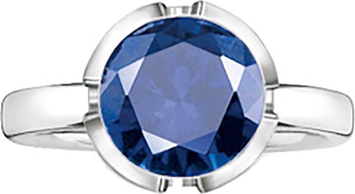 Thomas Sabo Ring syn. Korund dunkelblau TR2036-048-32