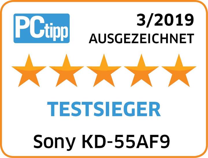 Image du produit Sony KD-65AF9 (65", OLED, 4K, 2018)