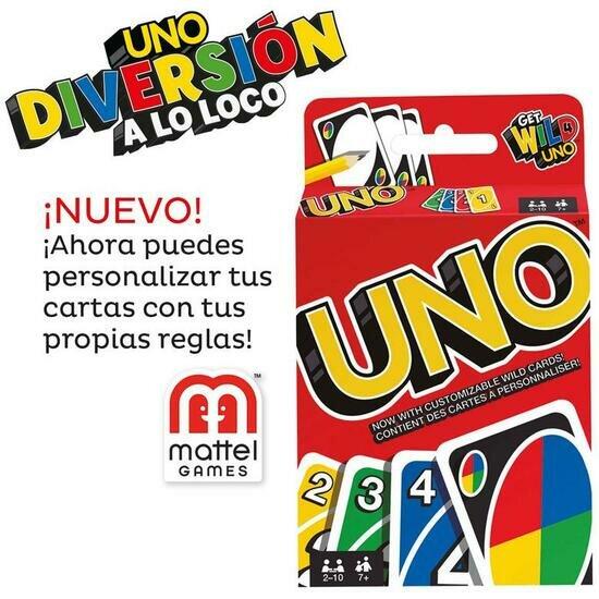 Image du produit Mattel Games Jeu de cartes UNO (Anglais)