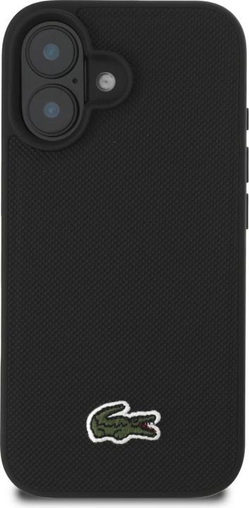 Image du produit Lacoste Case Iconic Petit Pique Crossbody Cord MagSafe for iPhone 16 Plus black