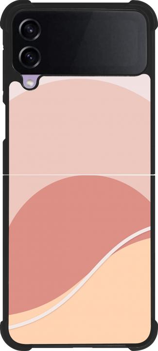 Actual product image PhoneLook Coque Silicone rigide noir Autumn 22 abstract sunrise (Samsung Galaxy Z Flip3)