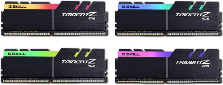 Actual product image G.Skill Trident Z RGB (4 x 16GB, 3600 MHz, DDR4-RAM, DIMM)