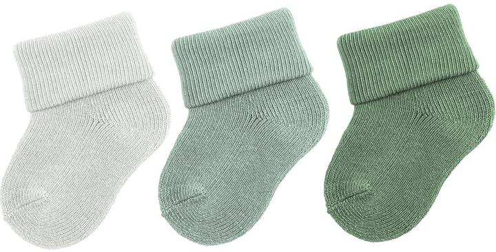 Sterntaler Set di 3 calzini uni light turchese Taglia unica (confezione da 3, Taglia unica)