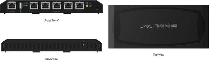 Ubiquiti Toughswitch, TS-5-POE, 24V passive PoE (5 ports)