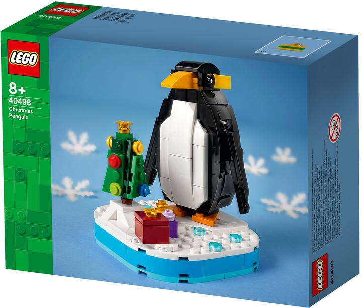 Actual product image LEGO Christmas penguin (40498, LEGO Icons, LEGO Rare Sets)