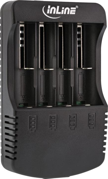 Actual product image InLine 01287L (1 pcs., A, C, AAAA, AA, AAA, Chargers without battery)