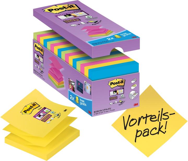Immagine prodotto Post-it Z-Notes super appiccicosi (76 x 76 mm)