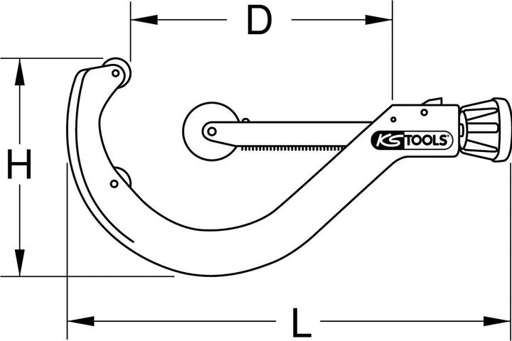 Immagine prodotto KS Tools Tagliatubi automatico (385 mm)