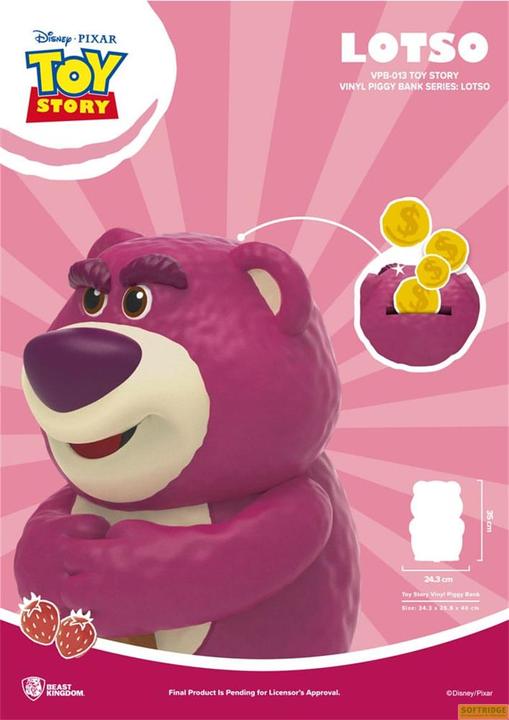 Immagine prodotto Beast Kingdom Salvadanaio di Toy Story tirelire Lotso 35 cm (35 cm)