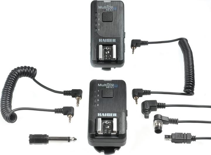 Actual product image Kaiser MultiTrig AS 5.1 radio trigger set (Infrared, Cable)