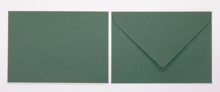 Produktbild Blanke Briefumschläge 156x220mm 120g/qm gummiert VE=100 Stück tannengrün (100 x)