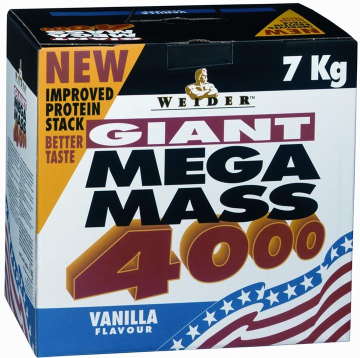 Image du produit Weider Mega Mass 4000 (Fraise, 1 pcs, 7000 g)