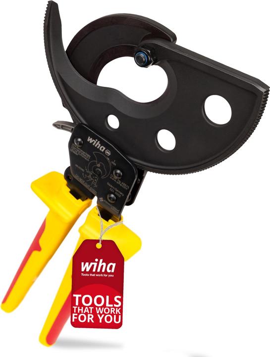 Actual product image Wiha Cable cutter electric up to 500 mm² with ratchet principle (500 mm)