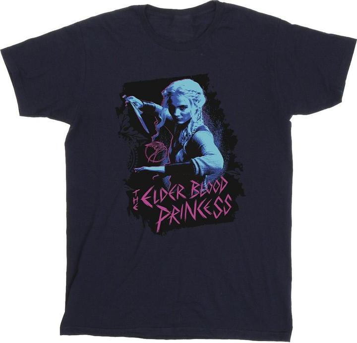 Actual product image Netflix Mens The Witcher Ciri Blood Princess T-Shirt (4XL)