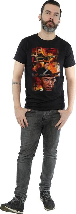 Actual product image Star Wars Mens Rogue One Chirrut Comic Strip T-Shirt (XL)