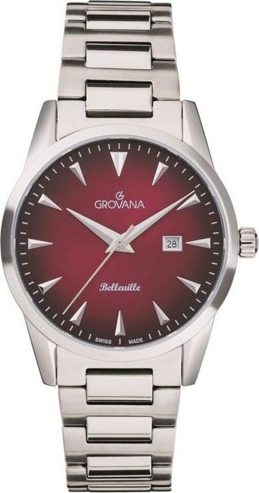 Grovana Belleville Boulevard-Kollektion – Schweizer Montre-Quarz (Swiss Made)
