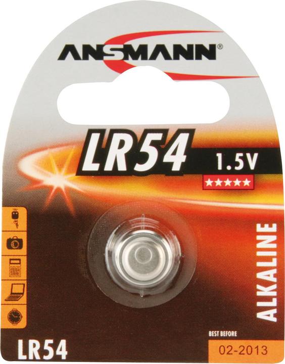 Ansmann Alcaline (1 pcs, AG10, 65 mAh)