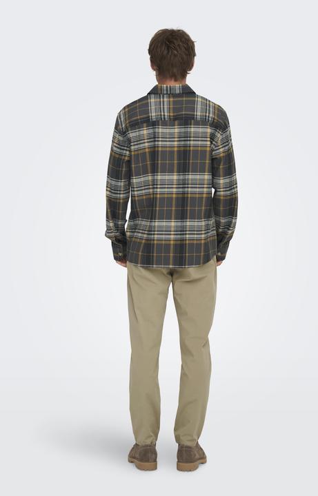 Actual product image Only & Sons Regular fit shirt collar shirt shirt shirt (L)