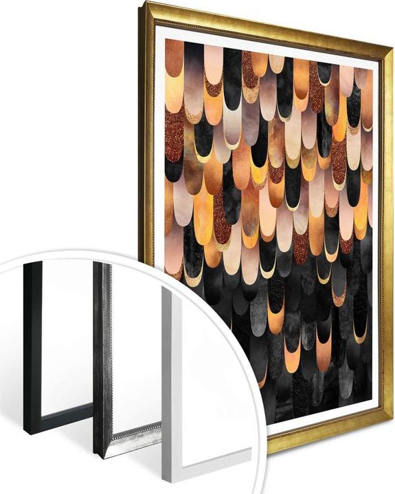 Actual product image Trenddeko Copper springs (30 x 40 cm)