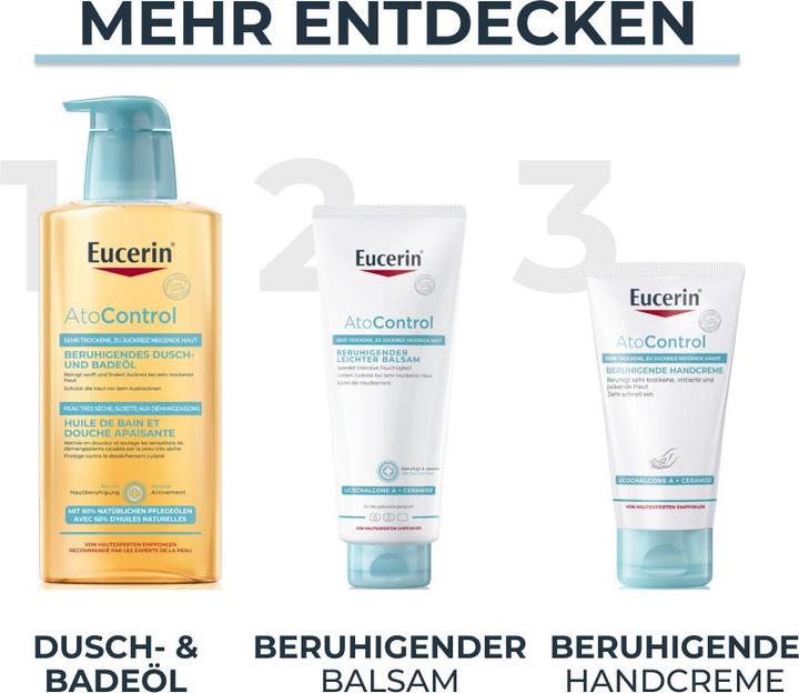 Actual product image Eucerin AtoControl Soothing Hand Cream (75 ml)