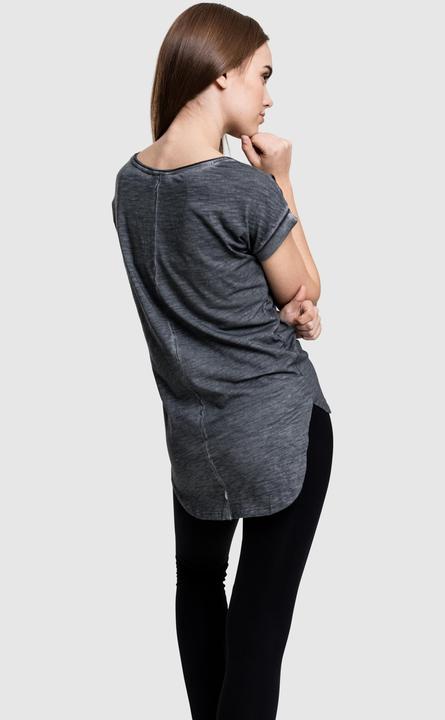 Immagine prodotto Urban Classics Tee lungo da donna a forma di schienale con tintura spray (XS)