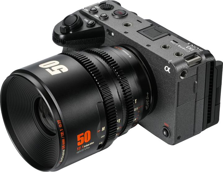 Actual product image 7artisans Fixed focal length 50mm T/2.1 - Sony E-mount, lens type (Sony E)