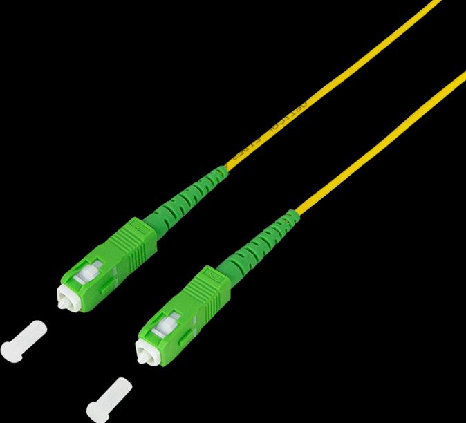 Immagine prodotto LogiLink Cavo patch in fibra ottica, 2x SC-Simplex, OS2, 20 m, spina SC-Simplex gialla (20 m)