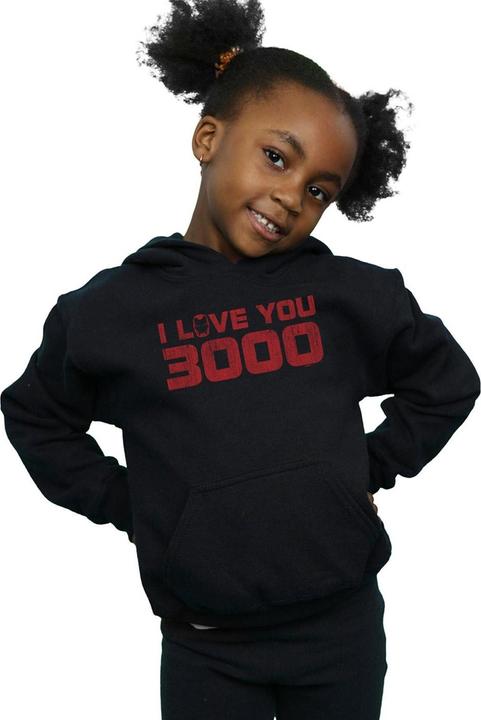 Produktbild Avengers Endgame I Love You 3000 Distressed Kapuzenpullover Mädchen (140, 146)