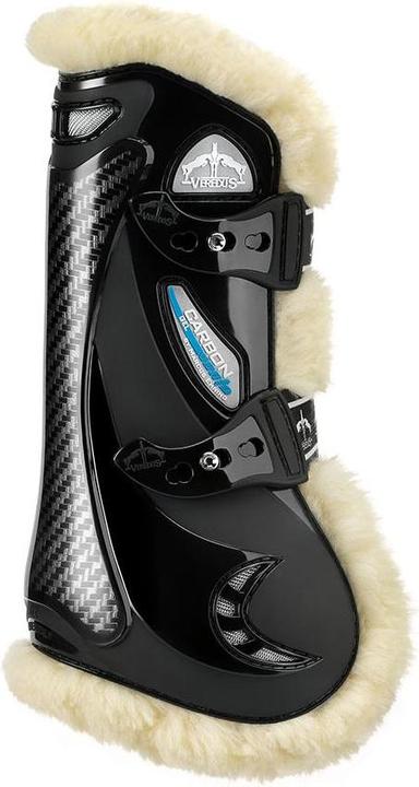 Veredus Sehnenschoner KUNSTFELL CARBON GEL VENTO Save The Sheep
