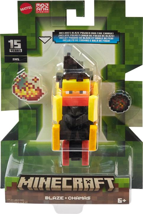 Mattel MINECRAFT 3.25' CORE FIGURE Blaze