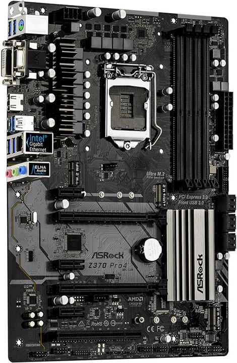 Immagine prodotto AsRock Z370 Pro4 (LGA 1151, Intel Z370, ATX)