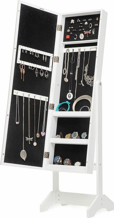 Actual product image InnovaGoods Standing mirror jewellery box with LED