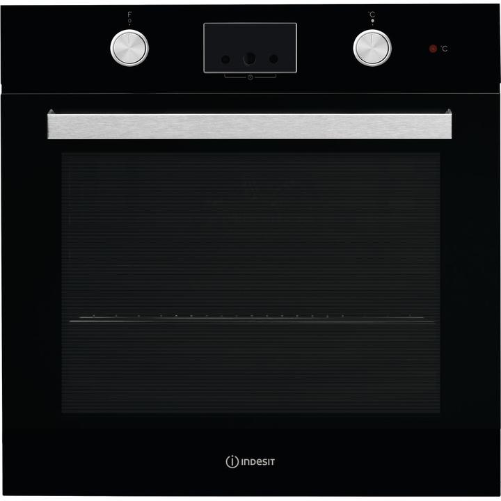 Indesit IFW 65Y0 J BL Backofen A, Edelstahl