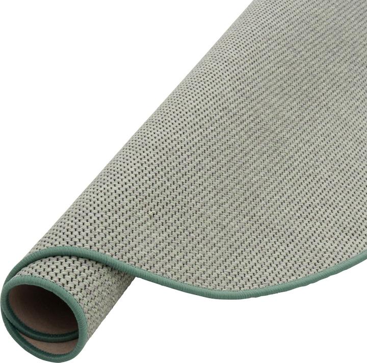Actual product image Snapstyle Bentzon Natur Flachgewebe Teppich Rund (133 x 133 cm)