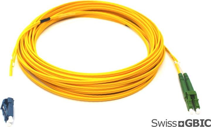 Produktbild SwissGBIC Fiber PatchCord LCA-LC-OS2-D-5 (U/UTP, 0.26 m)