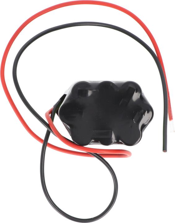 Image du produit AccuCell Notleuchtenakku NiMH 12V 600mAh mit 300mm Kabel ersetzt RPower 20109 LEX, 44,2 x 29,1mm (1 pcs, 600 mAh, Batterie)