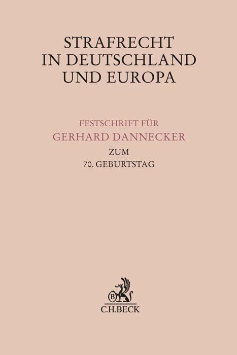 Produktbild Festschrift für Prof. Dr. Gerhard Danne (Deutsch, C.H.Beck, 1. Edition (24. Januar 2023), 2023)