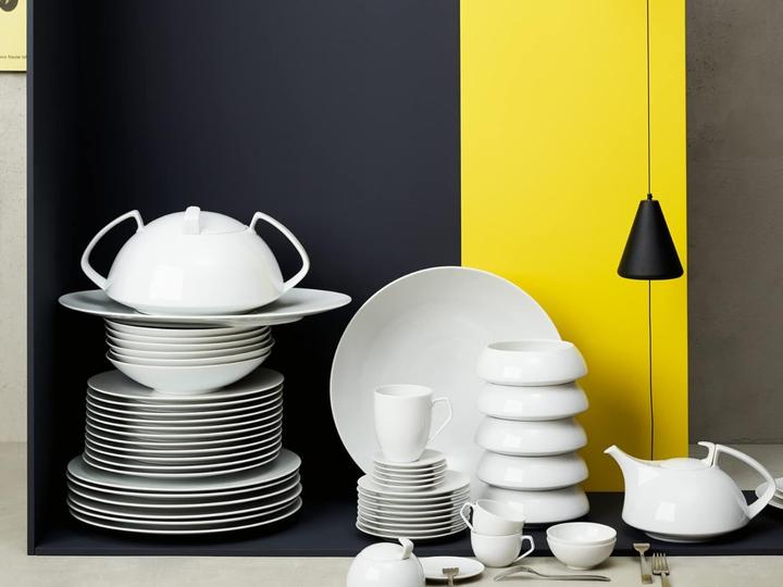 Actual product image Rosenthal Teapot 6 persons/4 pcs - TAC Gropius White (1.35 l)