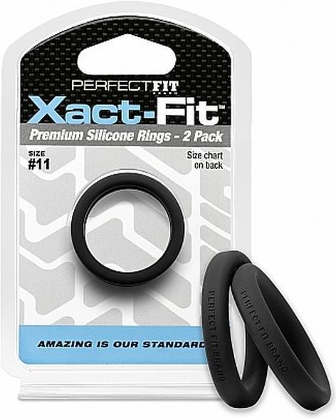 Productafbeelding PerfectFitBrand #11 Xact-Fit Cockring 2-Pack (2.80 cm)