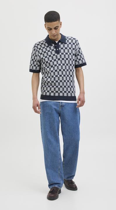 Produktbild Jack & Jones Jprkalvin Knit Polo Ss Styd Ss25 (XL)