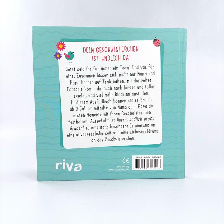 Produktbild Hurra, endlich grosser Bruder! (Deutsch, Riva Verlag, 2021)